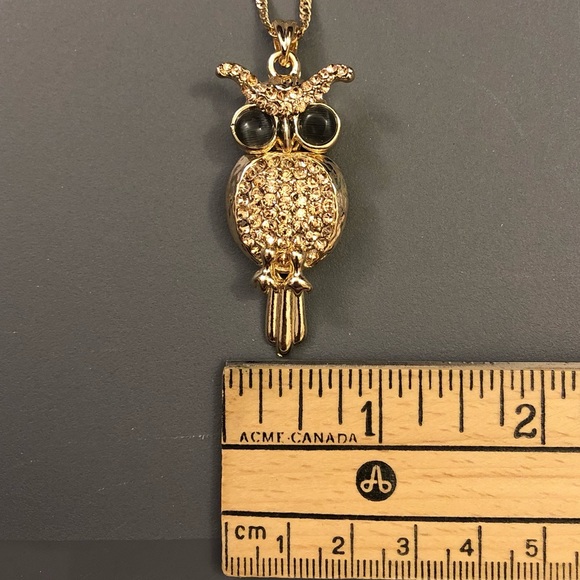 💜 2/$25 NWOT Aldo Owl Necklace - Picture 2 of 6